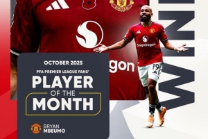 10月3場(chǎng)3球1助！姆伯莫被評為PFA英超球迷票選月度最佳球員
