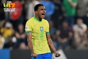 U17世界杯：常規時(shí)間互交白卷，巴西點(diǎn)球大戰5比4巴拉圭晉級