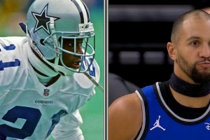 這是什么造型？薩格斯發(fā)帶套在脖子上...顯得有點(diǎn)滑稽...