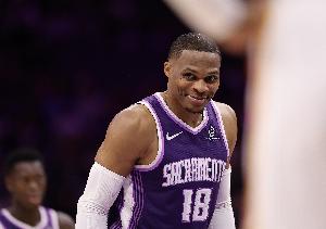 威少得到個(gè)人賽季第二次三雙 并列聯(lián)盟第二多&僅次于約基奇的6次