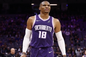 最穩一環(huán)！威少首發(fā)數據：場(chǎng)均17.7+8.3+7.1 命中率50.0/46.3%