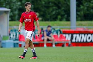 卡斯利談曼聯(lián)小將萊西：我們非?？春盟?你可以看出他很有天賦