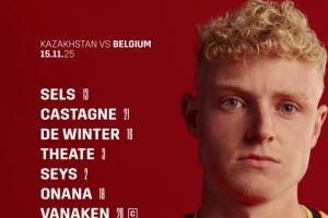 贏(yíng)球即出線(xiàn)！比利時(shí)客戰哈薩克斯坦首發(fā)：特羅薩德、多庫出戰