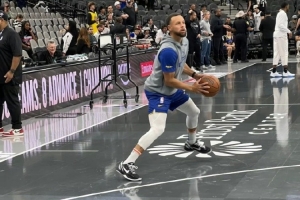 庫里穿科6！解說(shuō)：原來(lái)庫里也喜歡這雙 沒(méi)有利益才能顯示真實(shí)喜好