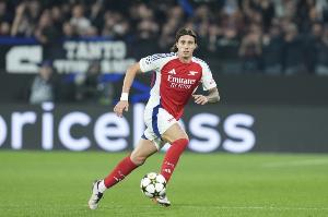 羅馬諾：卡拉菲奧里因傷離開(kāi)國家隊，槍手預計球員下周可恢復出場(chǎng)