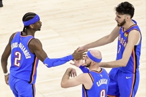 本賽季至今球員防守效率榜：前5雷霆獨占4席 卡魯索93.8斷檔第一