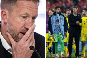 執教瑞典開(kāi)門(mén)黑！波特：1-4瑞士很痛苦，要冷靜對待球隊的崩盤(pán)