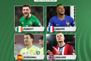 本輪歐洲世預賽最佳候選：姆巴佩、哈蘭德、奧亞薩瓦爾、帕洛特