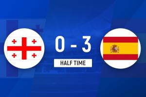 半場(chǎng)-西班牙暫3-0格魯吉亞 費蘭造點(diǎn)+破門(mén)奧亞薩瓦爾傳射