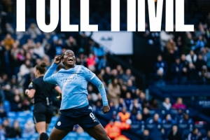 女足英超曼市德比：曼城3-0取勝，曼聯(lián)控球率60%全場(chǎng)零射正