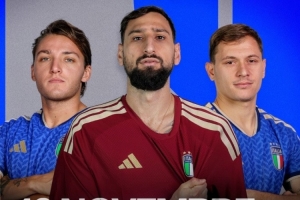 搏至無(wú)憾！意大利發(fā)布對挪威海報：多納魯馬、巴雷拉、雷特吉出鏡