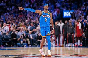 要花了？亞歷山大空切上籃打進(jìn) 雷霆一波16-1直接打停黃蜂