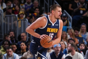 約基奇近7戰場(chǎng)均34.6分12板10.9助&真實(shí)命中率81.8% 掘金7連勝