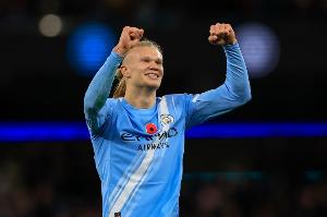 嚇人??哈蘭德本賽季20場(chǎng)狂轟32球，只對熱刺和維拉沒(méi)進(jìn)球