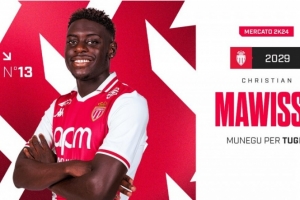 斯基拉：尤文關(guān)注摩納哥20歲后衛馬維薩