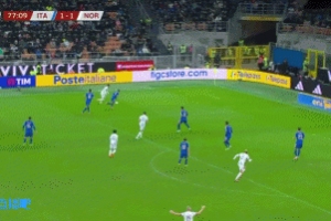 曼城連線(xiàn)！哈蘭德凌空抽射破門(mén)，鮑勃助攻，挪威2-1反超意大利