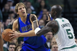 生涯遇過(guò)最艱難的對位？凱文·樂(lè )福：諾維茨基和加內特