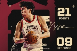 21分9板3帽！美網(wǎng)友：楊瀚森當代移動(dòng)長(cháng)城！快召回&他必成球星！