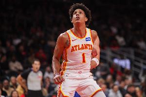 鷹王崛起！杰倫·約翰遜13中9拿下25分10板7助1斷 正負值+21