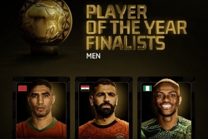 2025非洲年度最佳球員最終候選：阿什拉夫、薩拉赫、奧斯梅恩