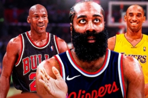 哈登常規賽生涯得分突破28000 NBA歷史第三位后衛&僅次于科比喬丹