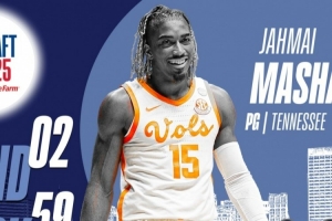 灰熊官方：球隊與59號秀賈邁·馬沙克簽下雙向合同 裁掉PJ·霍爾