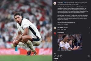 ??博主為貝林?zhù)Q不平：英媒對他不公，若在其他地方踢球早吹爆了