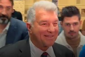 拉波爾塔：還未向梅西提及為他建造雕像的想法，會(huì )在適當時(shí)候提出