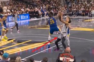 是這下傷的嗎？文班傷前曾遭波杰姆掃腿+追夢(mèng)疑似踢襠！