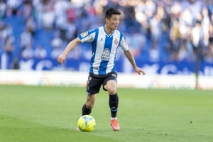 西班牙人官推為武磊慶生：他是第一位在西甲進(jìn)球的中國球員