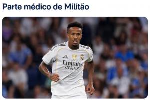 友誼賽受傷！皇馬官方：米利唐右腿內收肌損傷 預計傷缺2-3周