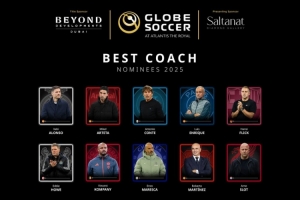 環(huán)足獎最佳主帥候選：阿隆索、恩里克、阿爾特塔、孔帕尼在列