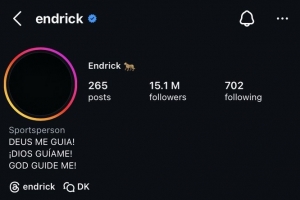 暗示什么？恩德里克將社媒頭像更改為空白圖片