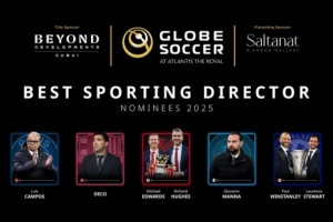 環(huán)足獎最佳體育總監候選：坎波斯、德科、愛(ài)德華茲、曼納在列