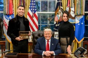 C羅社媒致謝：感謝總統先生的邀請，以及對我和我未婚妻的歡迎