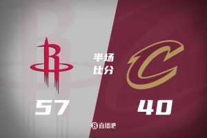 半場(chǎng)戰報-火箭57-40騎士 KD13分謝潑德10分申京10+6+3 米切爾2分