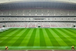 西安國際足球中心草皮已重新鋪設，預期明年3月達國際賽事標準