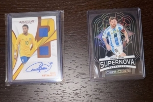 價(jià)值幾何？埃利奧特社媒曬梅西、內馬爾球星卡：GOAT