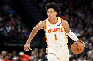 盡力了！杰倫·約翰遜15中10高效拿下26分12板7助1斷