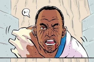 漫畫(huà)家融合火影與NBA：Nico化身團藏 東契奇&弗拉格成宇智波兄弟