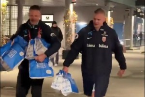 給魔人餓壞了！哈蘭德賽后買(mǎi)大量漢堡請全隊加餐