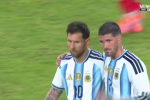 梅西傳射！梅西禁區內抽射破門(mén)！勞塔羅直塞送助攻！