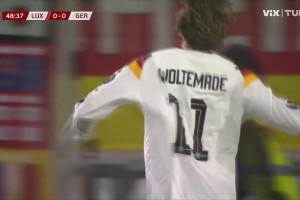 德國打破僵局！薩內傳中送助攻，沃爾特馬德鏟射破門(mén)！