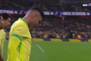 巴西再下一城！羅德里戈定位球助攻，卡塞米羅停球打門(mén)得手！