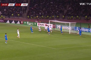 法國2-1反超！古斯托送助攻，阿克利烏什門(mén)前打空門(mén)得手