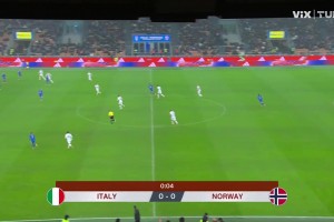 【集錦】世預賽-哈蘭德2分鐘2球 挪威4-1意大利直通世界杯