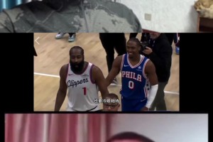 徐靜雨：哈登最后那記三分百分之一萬(wàn)打手了，這比賽黑透了??