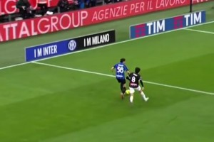 國米官推：需要強調的是，薩隊這次暴力沖擊發(fā)生在80分鐘以后??